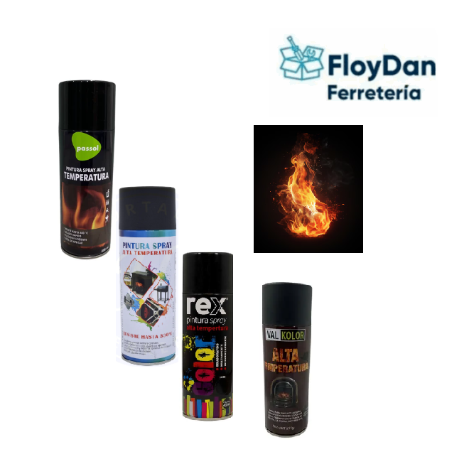 Spray Alta Temperatura H-FULL/ Passol /Valkolor