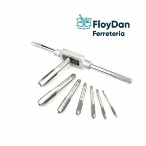 Tarrajas machos 8 piezas  (machuelos) -Crownman