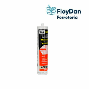 Sellador Acrílico  Blanco Pintable 300ml- Val Kolor