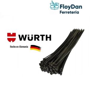 Amarras o sellos  plasticos  Paquete 100 Unn/ Unidad - W-MAX