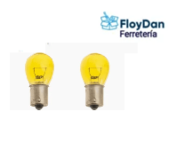  Blister par Ampolletas  de Automovil- LITECH T1034 -12v 2c- Amarillo