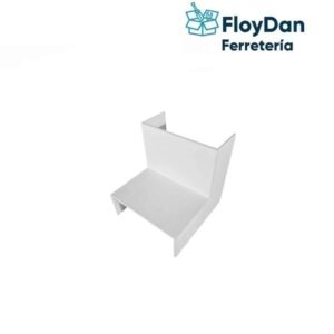 Angulo Curva Interna para Canaleta 20x10mm (2un)