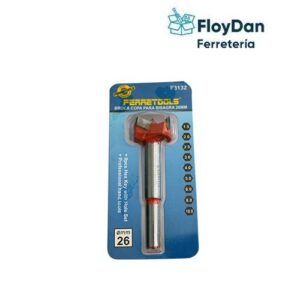 Broca copa / forstners para bisagras 26mm