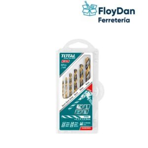 Juego de brocas de metal Hss - Total