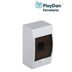 Tablero Electrico o Caja Distribucion Sobrepuesto con 4 Modulos