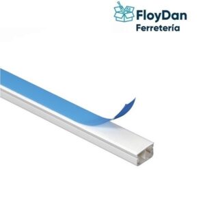 Canaleta Electrica con Adhesivo 20x10 - 2mts
