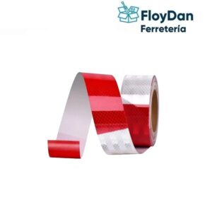 Cinta Reflectante Rojo/Blanco- Generica