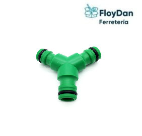 Conector de manguera doble 1/2"