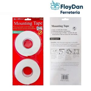 Cinta Doble Faz Mounting Tipe - 2 rollos /YTS
