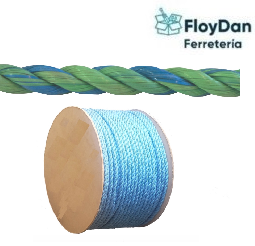 cordel / cuerda plástica torcida x metro