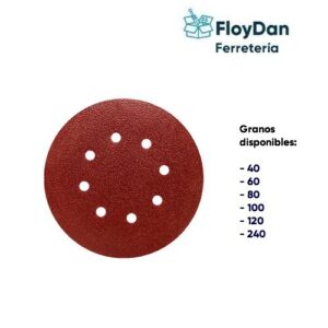 Disco lija para pulir con velcro 115mm (41/2")