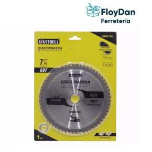 Disco sierra 7 1/4" de 60 dientes - Uyustools/ wadfow