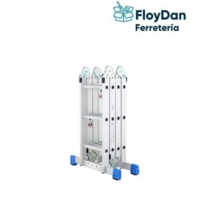 Escalera Articulada Aluminio 12 Peldaños -150kg