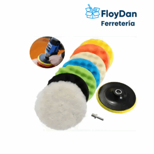 Set 10 piezas para Pulir Auto - 3"