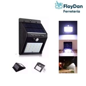 Foco Led solar 20 led 4w