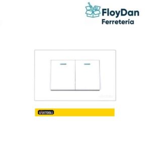 Interruptor Empotrado Doble 16A - UyusTools