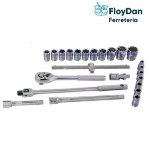 Juego de dados profesionales 24 Piezas de 1/2"