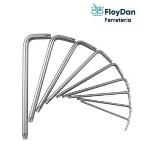 Juego de Llaves Torx o Punta Estrellas - 9 Pzas.-DANMI