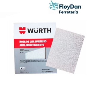 Lija Multiuso Anti-Embotamiento  Madera