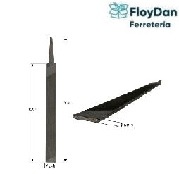 Lima plana 6" para cadenas de motosierras -  RAISMAN®