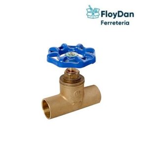 Llave de paso SO SO 1/2" Bronce