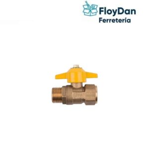 Llave de paso para gas HI-HE 1/2
