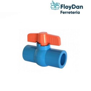 Valvula Compacta o Llave de Paso Bola PVC