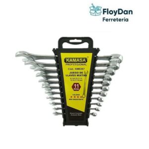 Set de Llaves Punta Corona 11 Piezas - Kamasa- FERRETOOLS