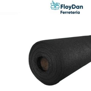 Malla Rachel Negra/verde 80% Sombra - 4.20m Ancho x Metro Lineal