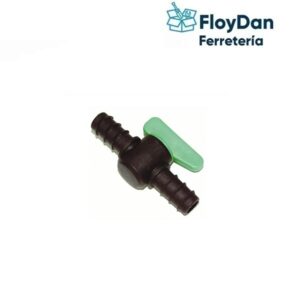 Mini valvula Gran Caudal 16 Mm Plansa Polietileno 1/2- Colores