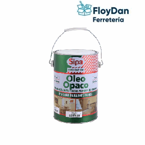 Oleo color negro - 1 galón Sipa
