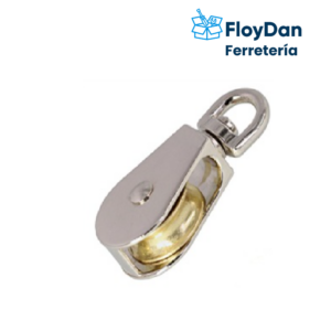 Roldana  Simple 1 1/2"  polea- 75Kg