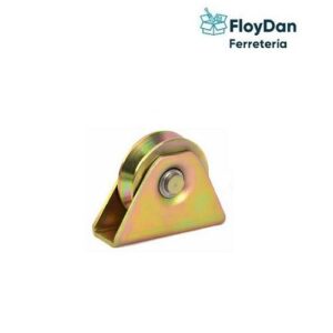 Rueda para portón con base 50 mm