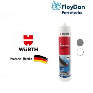 Sellador MS Polimero 40 Blanco  W-MAX - WURTH