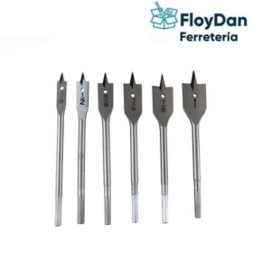 Set de Broca Paleta para Madera 3/8-1"
