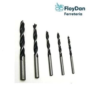 Juego de brocas 5pcs en Sobre económicas- Madera/Cemento