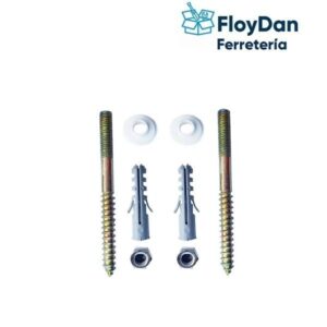 Juego Perno Anclaje Inodoro Wc 10 pcs- DELTA FORCE