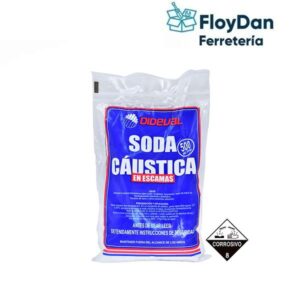 Soda Caustica en Escamas 1/2 kg