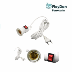 Soquete con interruptor