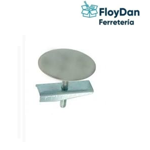 flange, tapón metalico