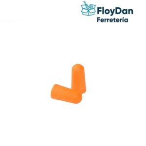 Tapon Auditivo desechable con Cordon - Naranjo- Daumer