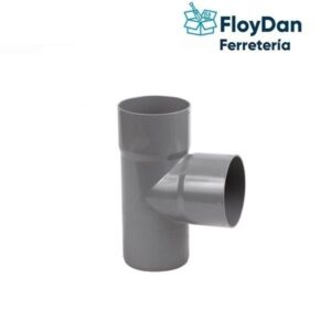 Tee PVC sanitario 110mm y variantes
