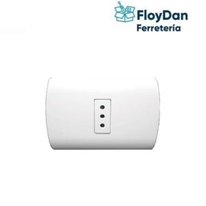 Tomacorriente simple embutido 10A-MEC