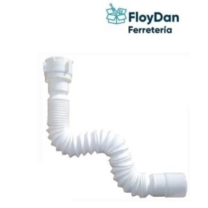 Sifon Tubo Flexible Elongable  1-1/2" x 1-1/4"