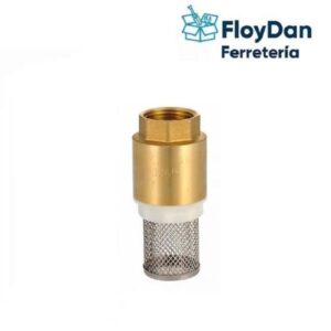 Valvula de pie con Filtro