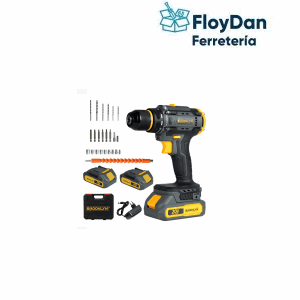 Taladro Atornillador Inalambrico Brooklyn 20v + 2 Baterías Taladro Atornillador 50/60 Hz