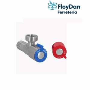 LLave Angular lavadora  HE-HE 1/2 X 3/4