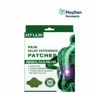Parches herbal Pain Relief para reducir Inflamacion Lumbar y cervicales