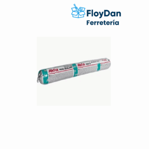 Sellante pate poliuretano 600ml Gris