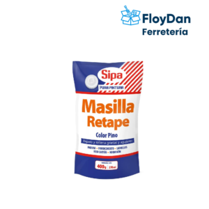 Masilla Retape Profesional Todo Uso 400 Gr Marca Sipa